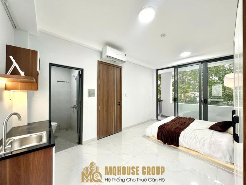 Cho thuê phòng studio ban công, phòng rộng, yên tĩnh, mát mẻ - 4