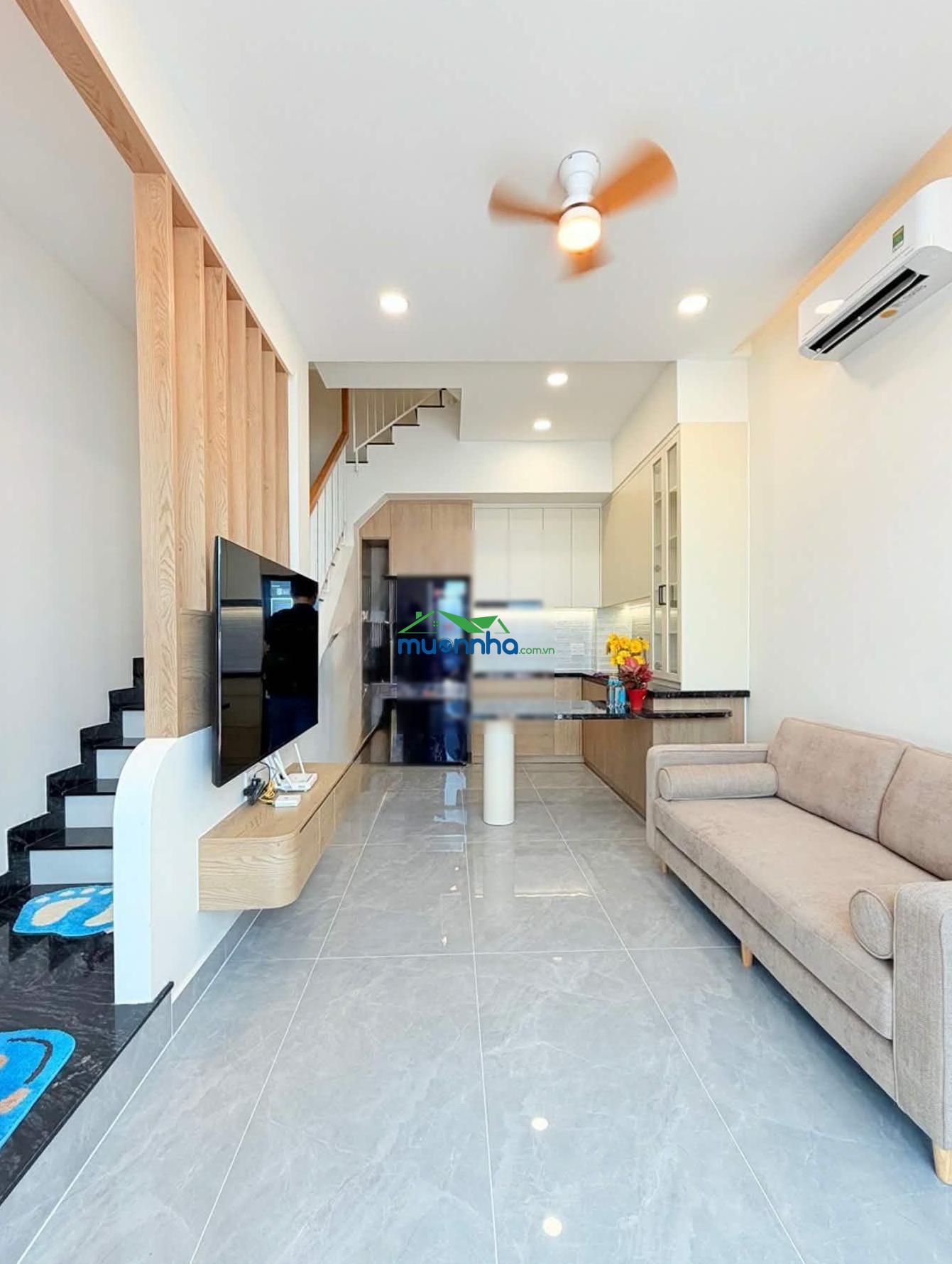 Tân bình giáp quận 10 - nhà mới 4 tầng - full nội thất - chỉ 5.68 tỷ - 4