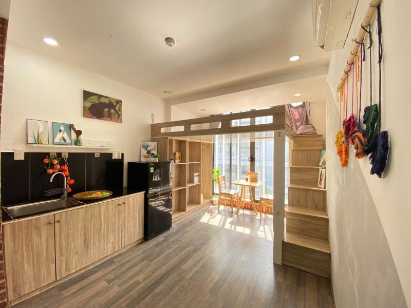 Cho thuê căn hộ dạng có gác ( duplex ), hoàng văn thụ gần ngã tư phú nhuận - 2