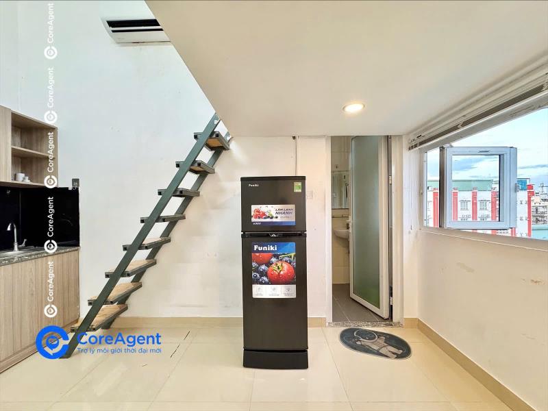 Trống lại mã cửa sổ trời - gác cao - thang máy - 2
