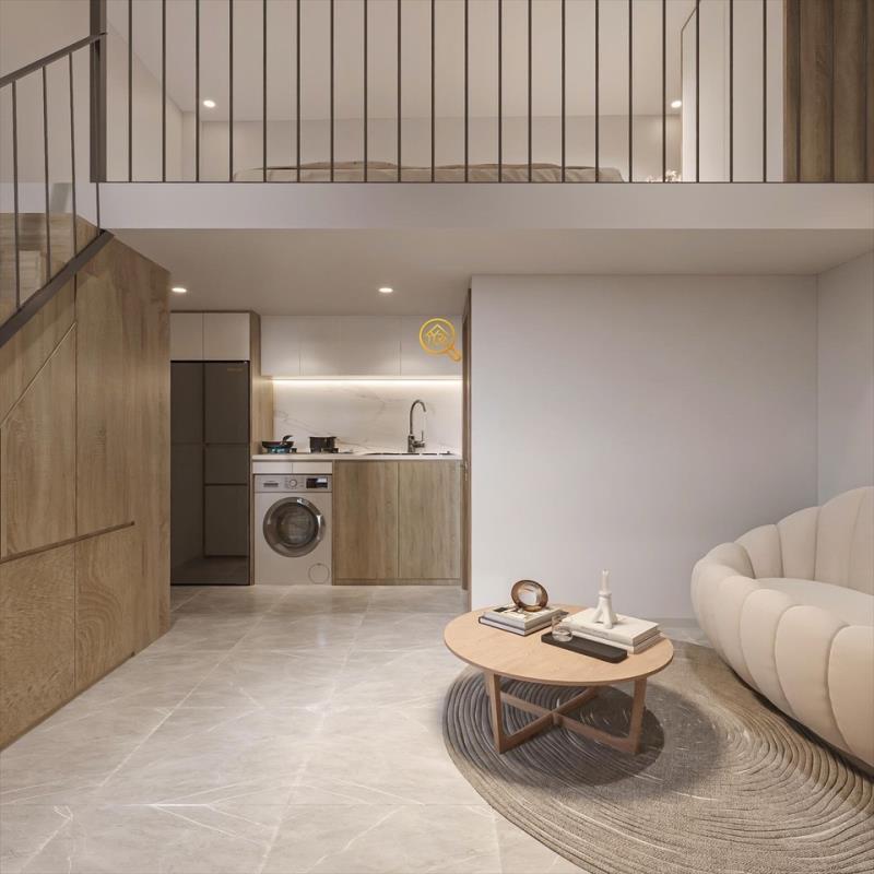 🔥 Cho thuê căn hộ dạng studio - duplex - siêu nội thất - đinh lộ lĩnh - gần hutech, uef 🔥