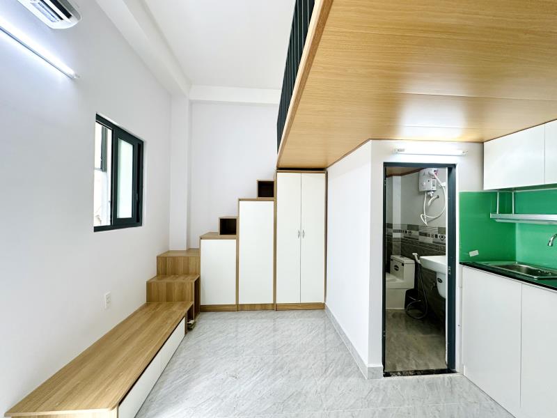 Duplex siêu thoáng rộng mới xây 100%, full nội thất, máy giặt riêng 30m2 hẻm 502 huỳnh tấn phát q7 - 3