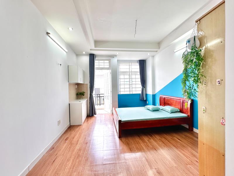 Studio siêu rộng thoáng 35m2 ban công riêng, cửa sổ lớn siêu xịn - hẻm 749 huỳnh tấn phát, quận 7