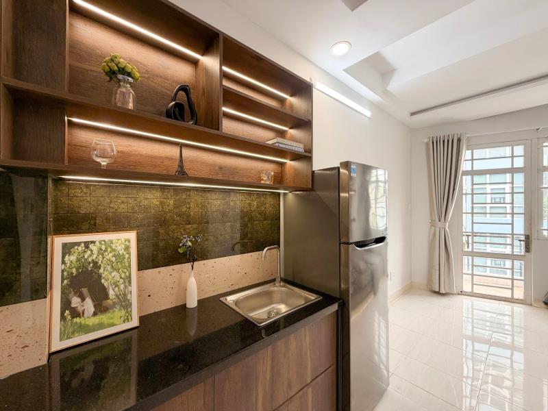 Khai trương căn hộ full nội thất gỗ cao cấp - trần kế xương gần phan xích long, và tân định, quận 1 và quận 3 - 2