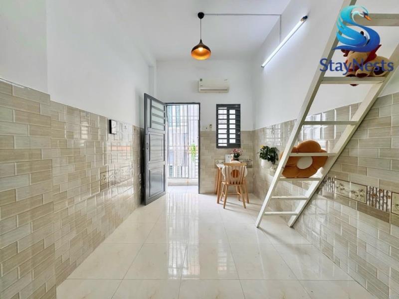 Phòng trọ ban công gần đại học văn hiến có thang máy - 4