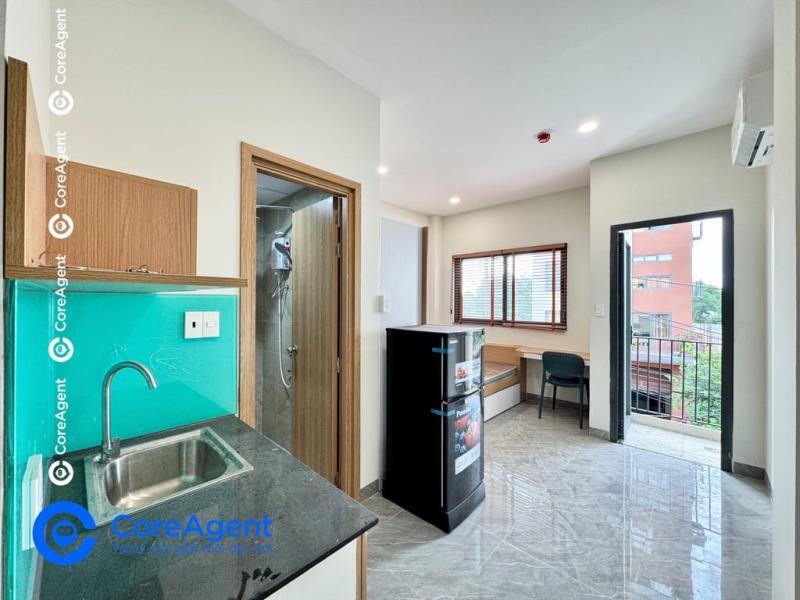 🏡 Studio full nội thất – ban công riêng – gần ufm