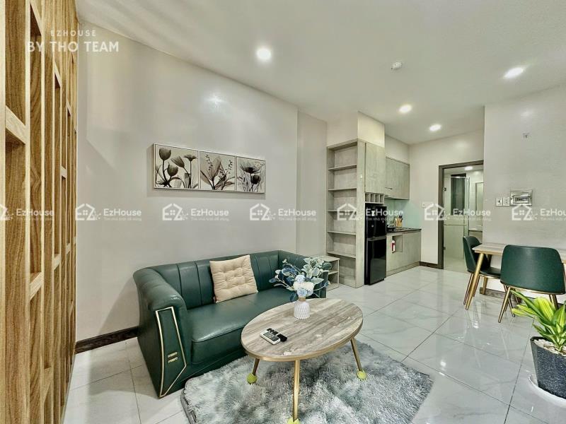 Căn hộ 1pn 45m2 có ban công siêu lớn-full nội thất - 4