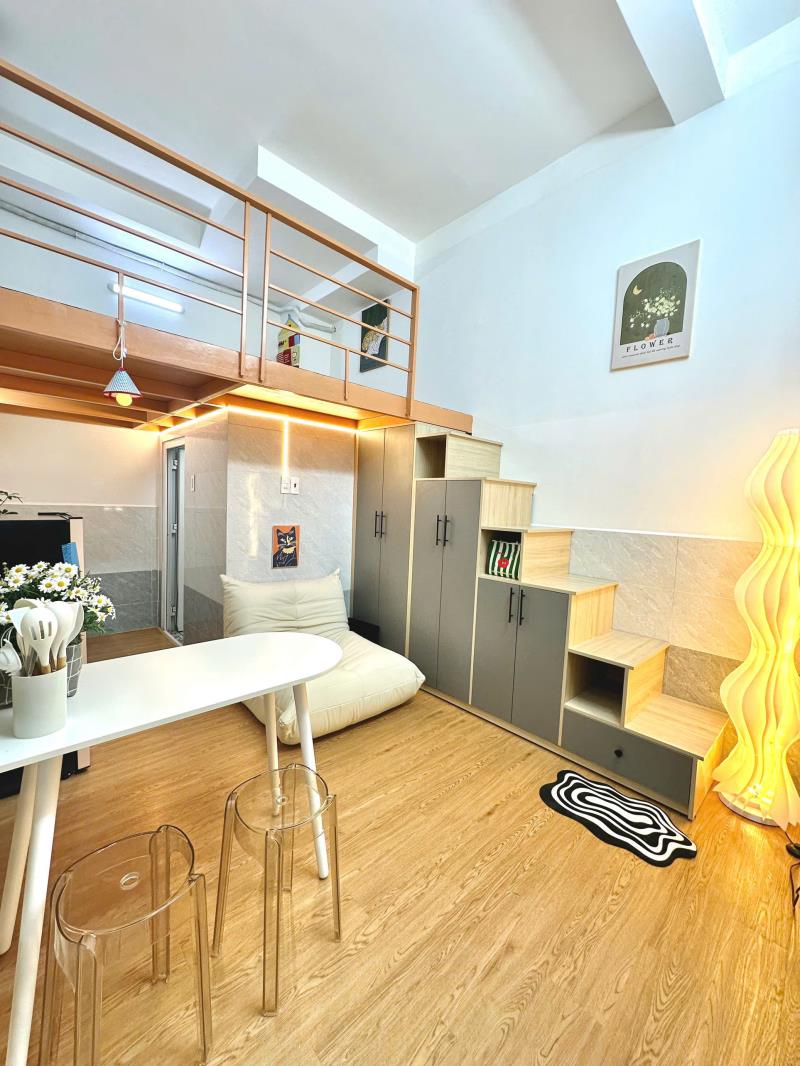 Căn hộ duplex siêu xinh - full nội thất - gần chợ bà chiểu, siêu thị emart gò vấp - 3