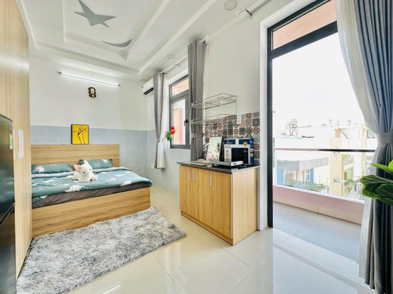 Studio full nội thất cư xá phú lâm d