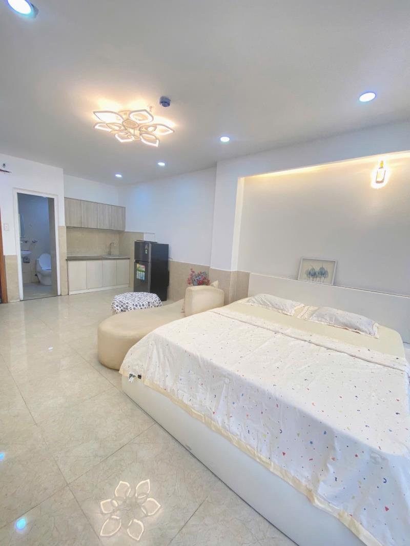 Cho thuê căn hộ cửa sổ gần đại học ngoại thương, giao thông vận tải, hutech, ngã tư hàng xanh đường xô viết nghệ tĩnh, quận bình thạnh - 3