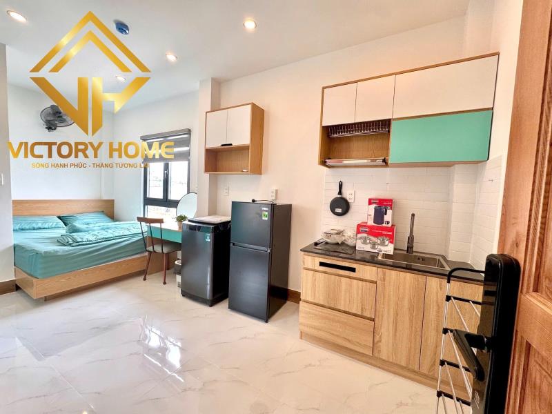 Cho thuê căn hộ máy giặt riêng, gần đh văn lang – lê quang định, quận bình thạnh