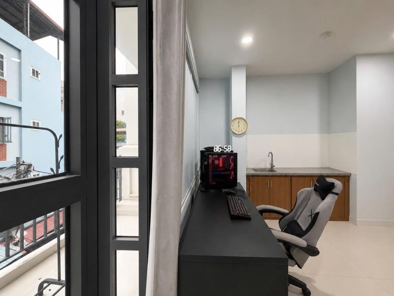 Cho thuê căn hộ ban công điện biên phủ – gần đh kinh tế, quận bình thạnh phòng rộng ánh sáng tự nhiên - 3