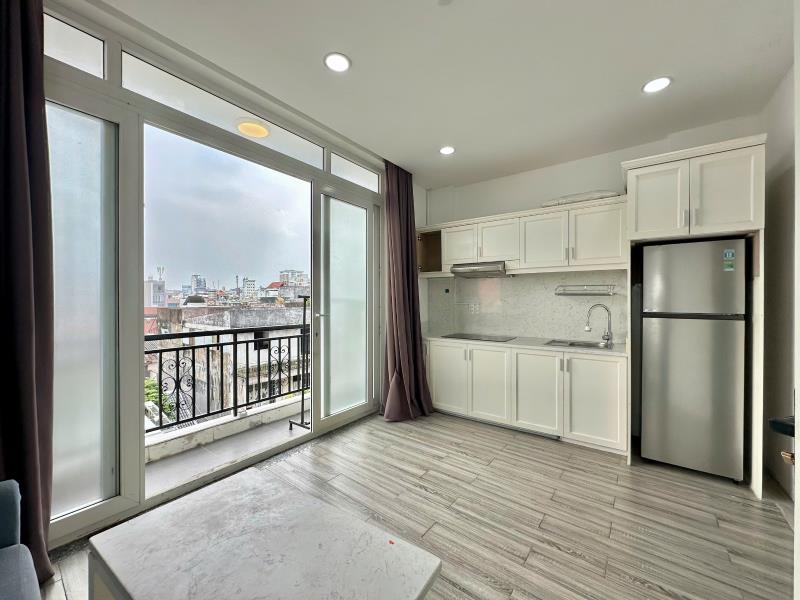 Cho thuê căn hộ 1pn lầu cao ban công rộng, view xịn ngắm thành phố – lê văn sỹ, phú nhuận giáp q1, q3