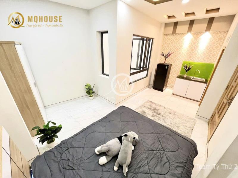 Cho thuê căn hộ full nội thất có thang máy – gần trường đại học văn lang