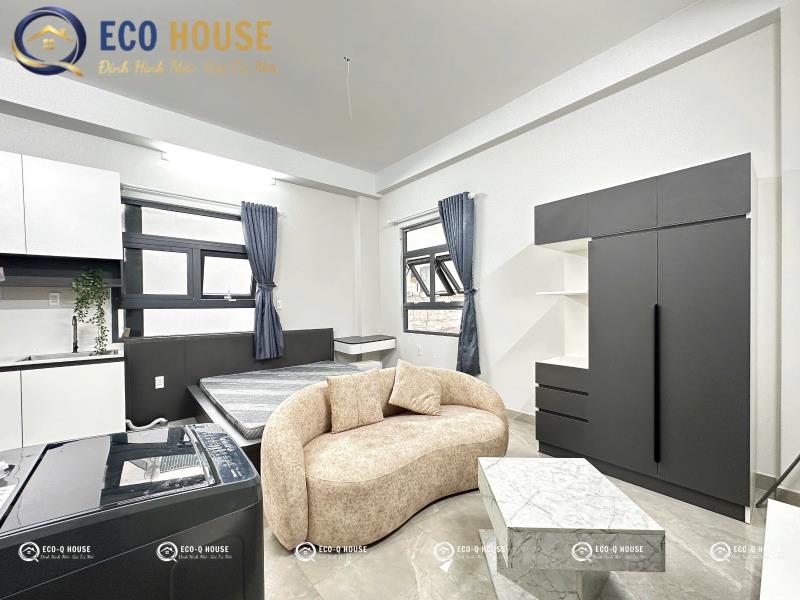 Cho thuê căn hộ studio ở tân phú - full nội thất cửa sổ rộng thoáng mát - 0926051663 - 2