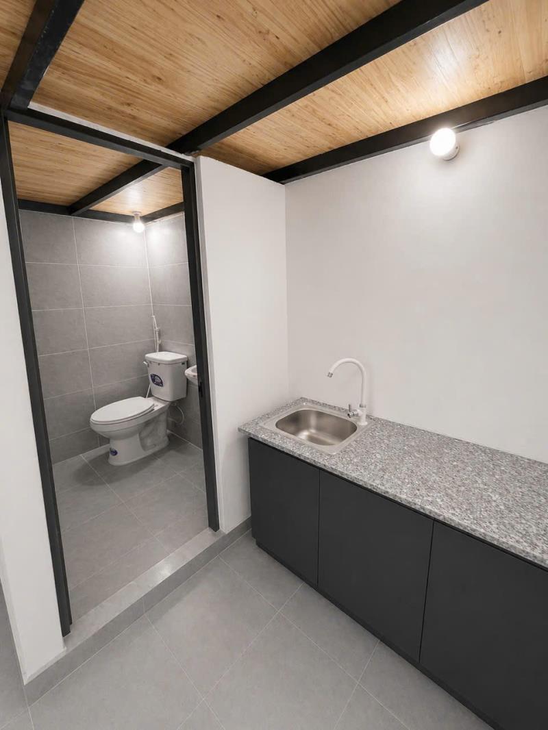 Phòng trọ mới xây ngay phan văn trị - 4