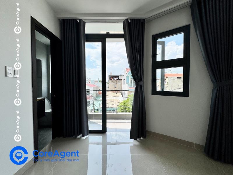 Căn hộ 1 người full nội thất máy giặt riêng có  bc - 2