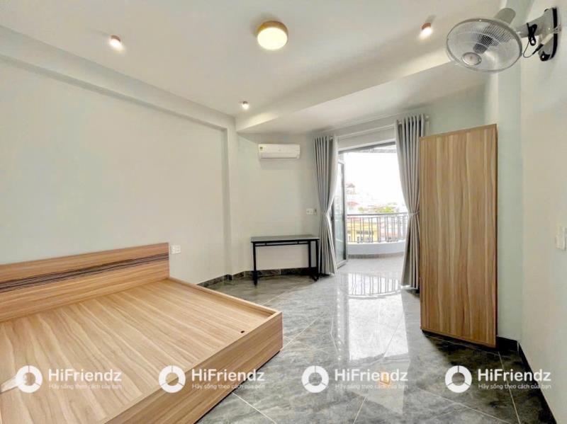 Cho thuê căn hộ khu vực tân phú - studio tách bếp có bancol to siêu thoáng