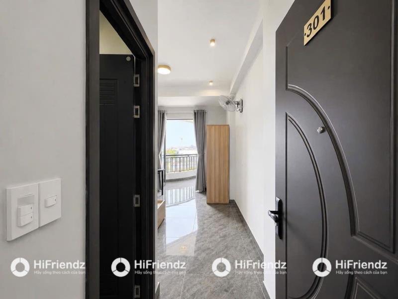 Cho thuê căn hộ khu vực tân phú - studio tách bếp có bancol to siêu thoáng - 4