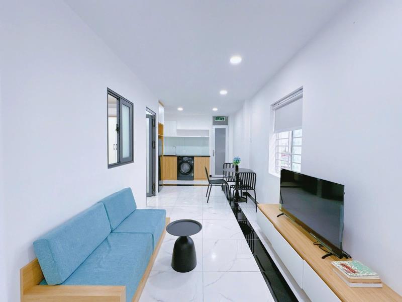 Cho thuê căn hộ 2 phòng ngủ full nội thất nguyễn xí – 65m² rộng rãi, gần phạm văn đồng - 3