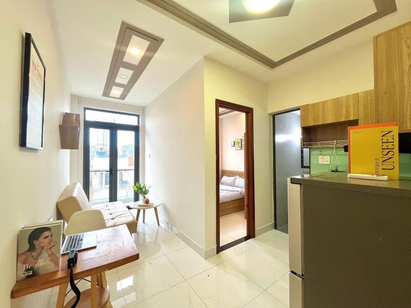 Căn hộ 1pn gần k300 và nhà ga t3 thuận tiện di chuyển sân bay tân sơn nhất