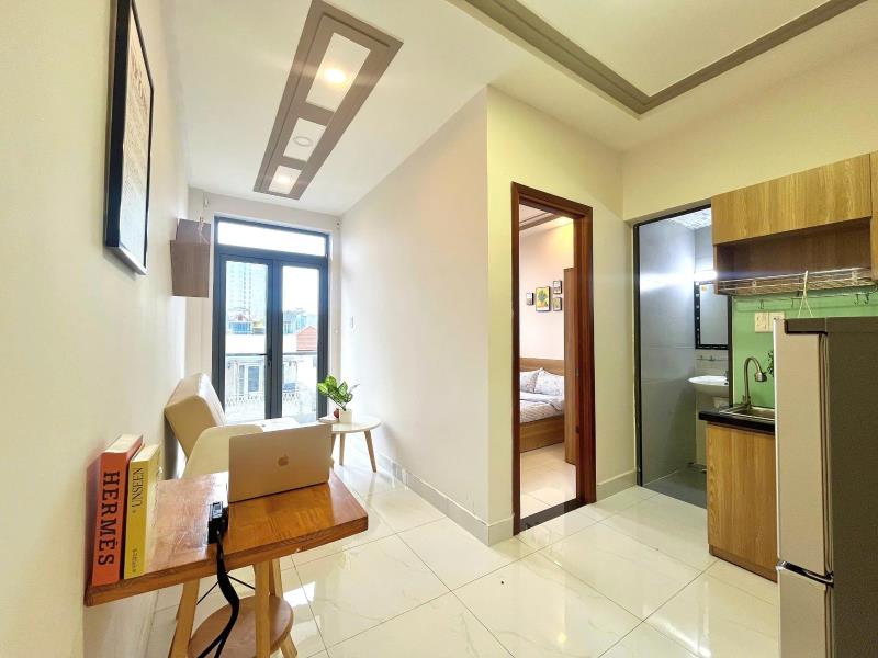 Căn hộ 1pn gần k300 và nhà ga t3 thuận tiện di chuyển sân bay tân sơn nhất - 3
