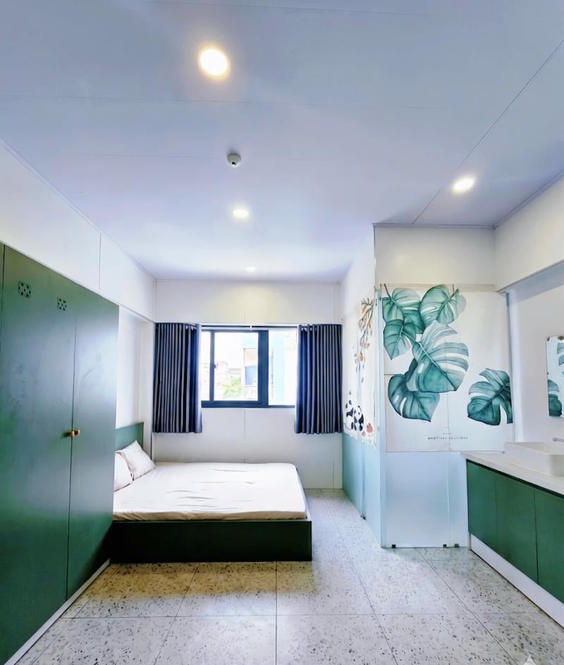 Cho thuê căn hộ ban công tách bếp bình thạnh_gần bà chiểu_nơ trang long