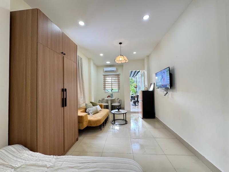 Cho thuê căn hộ penthouse sân vườn cây xanh, full nội thất xịn – xô viết nghệ tĩnh, bình thạnh (gần q1, q2)