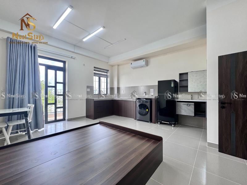 Cho thuê studio mới xây full nội thất - 2