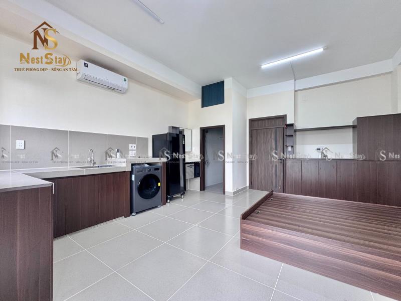 Cho thuê studio mới xây full nội thất