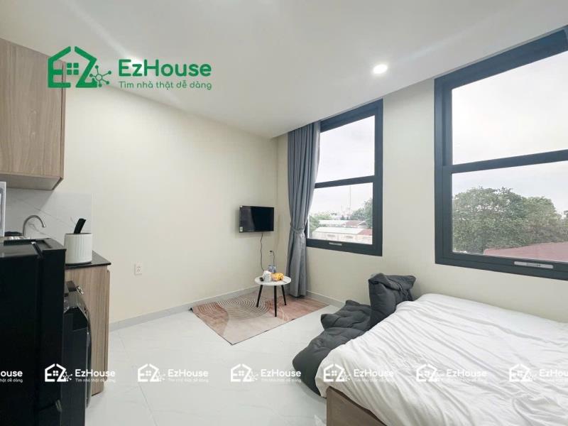 Studio cửa sổ trời có máy giặt riêng gần học viện cán bộ, hutech đường chu văn an, bình thạnh - 4