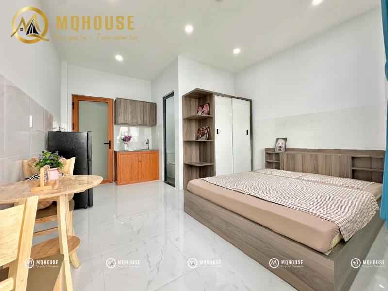 Cho thuê căn hộ ban công - giặt riêng - ngay gần đh văn hiến, công thương - 2
