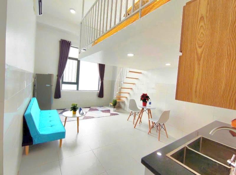 Cho thuê duplex 38m2 full nt cửa sổ thoáng gần vlu cs3 - 4