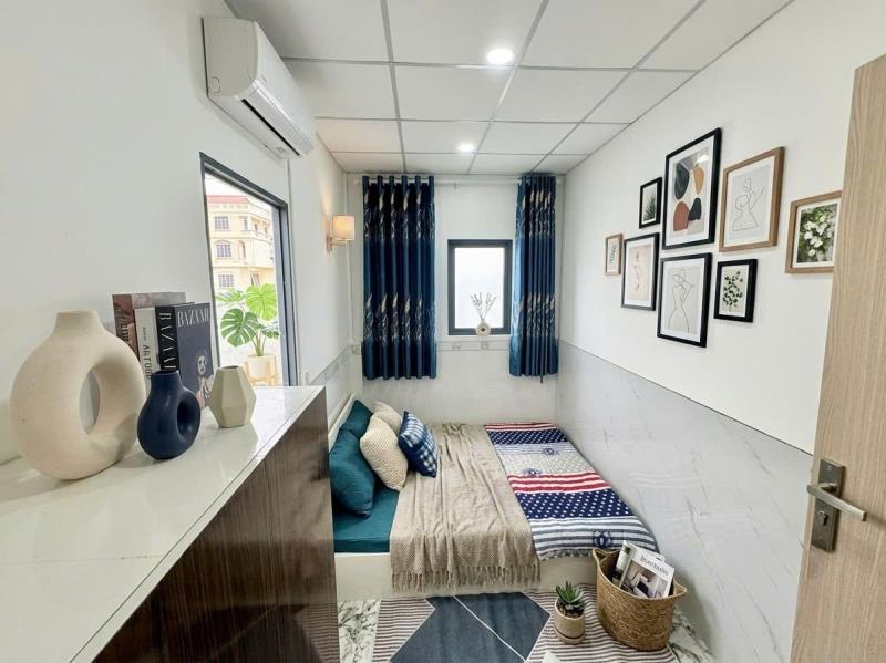 Căn hộ 2pn full nội thất ban công, cửa sổ siêu thoáng gần hutech, uef, gtvt,...đặng thùy trâm, bình thạnh - 2