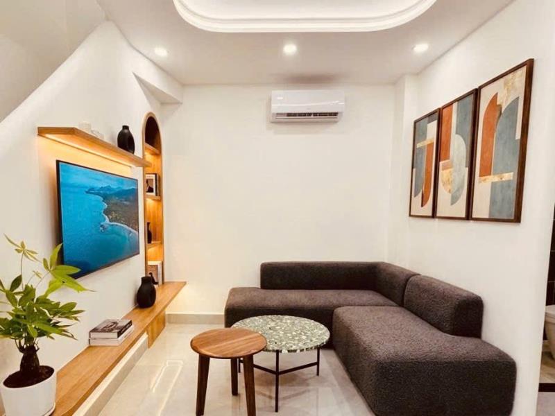 Nhà thống nhất- an hội đông - 5x3.5m - nở hậu 3.7m - 3.4tỷ tl