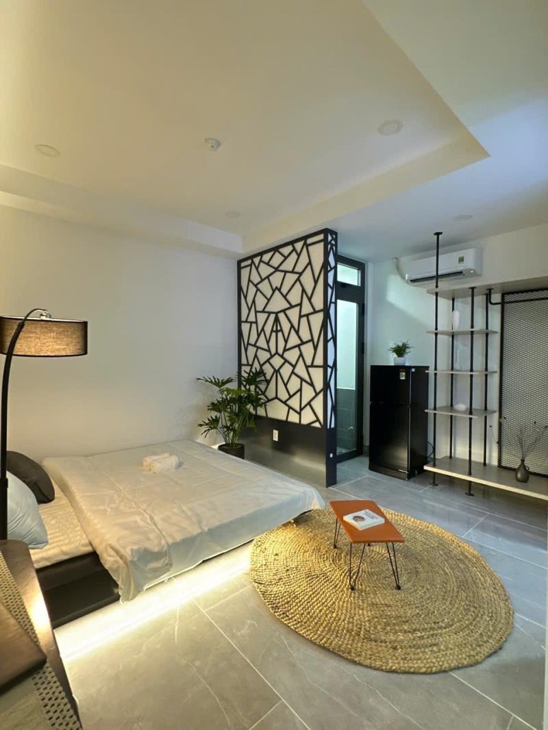Cho thuê phòng studio mini gần đại học văn hiến và chung cư bàu cát cũ