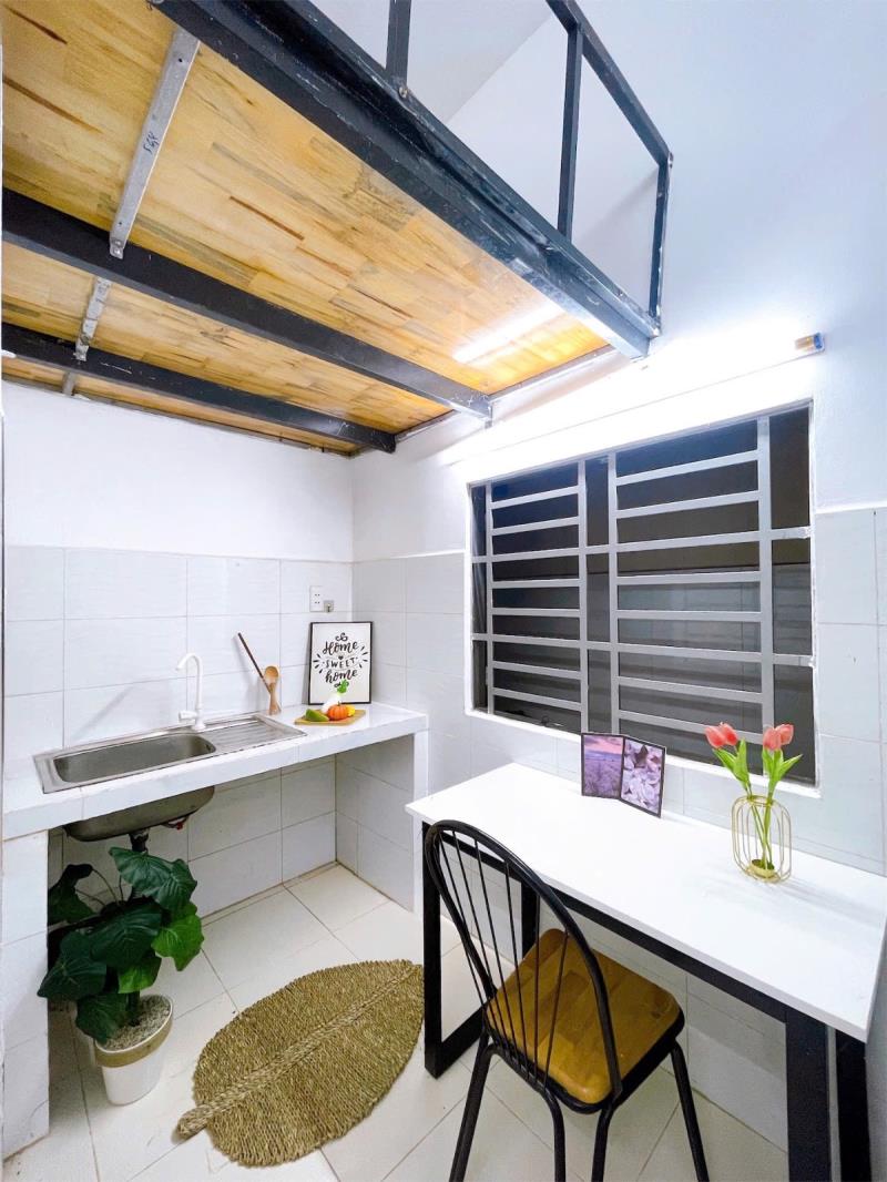 Cho thuê phòng trọ khu vực tân phú - duplex sẵn máy lạnh - 0926051663 - 2