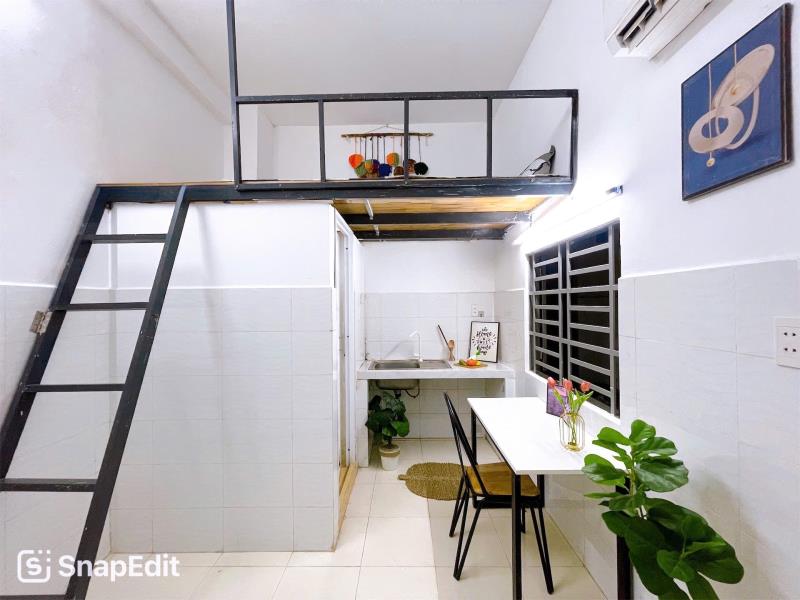 Cho thuê phòng trọ khu vực tân phú - duplex sẵn máy lạnh - 0926051663 - 4