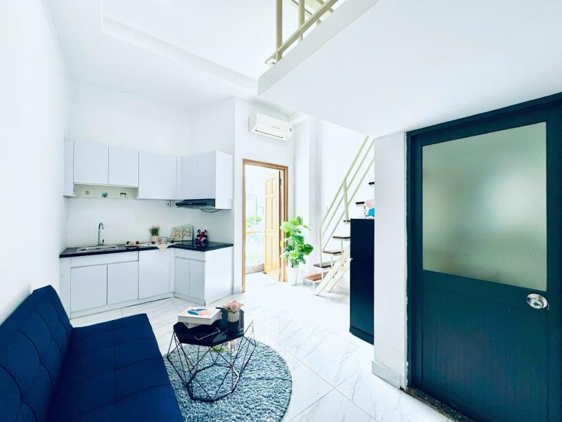 Cho thuê căn hộ khu vực tân phú - duplex bancol full nội thất siêu rộng - 0926051663
