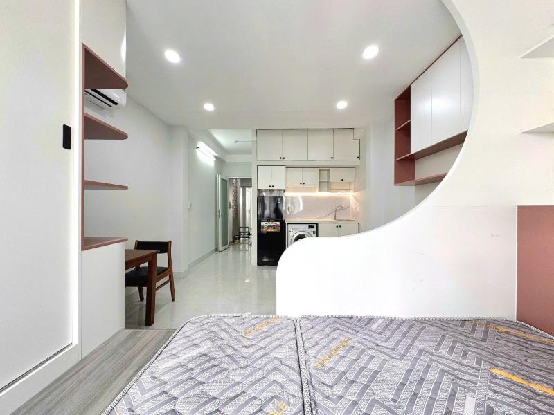 Căn hộ cho thuê cửa sổ lớn, máy giặt riêng tại xô viết nghệ tĩnh, gần hàng xanh & đại học hutech - 3