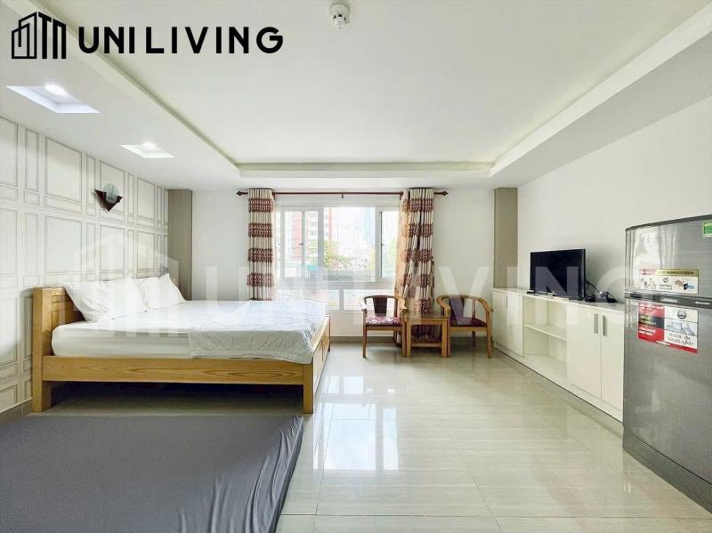 Căn hộ studio full nội thất diện tích lớn ngay ngã tư hàng xanh - 3