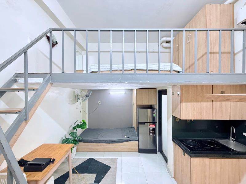 Cho thuê căn hộ tân phú - duplex siêu rộng có sẵn 2 giường ngủ - 0926051663 - 2