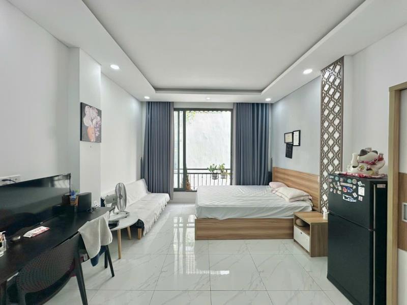 Cho thuê căn hộ ban công full nội thất đường lê văn sỹ