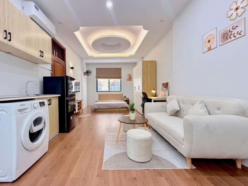 Căn hộ studio full nội thất đường nguyễn gia trí, quận bình thạnh