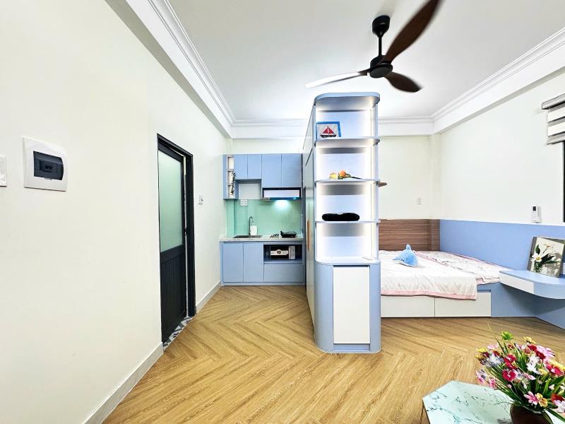 Cho thuê chdv gần đầm sen full nội thất • tách bếp • ban công • 0886748893 - 3