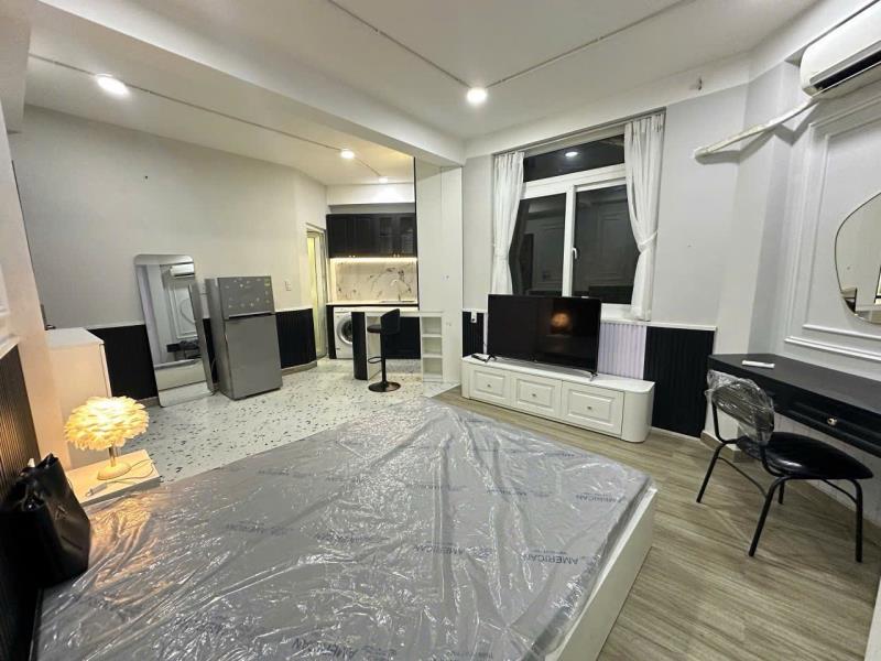Cho thuê studio nguyễn ngọc phương – cửa sổ lớn, máy giặt riêng, gần quận 1