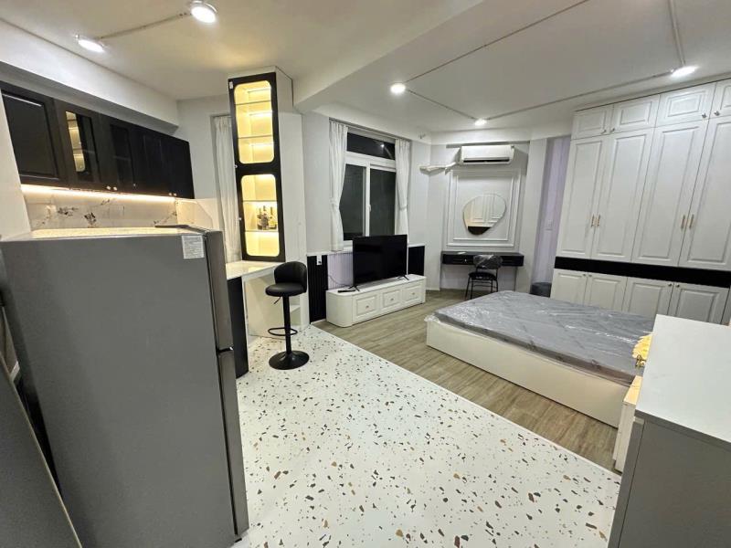 Cho thuê studio nguyễn ngọc phương – cửa sổ lớn, máy giặt riêng, gần quận 1 - 4