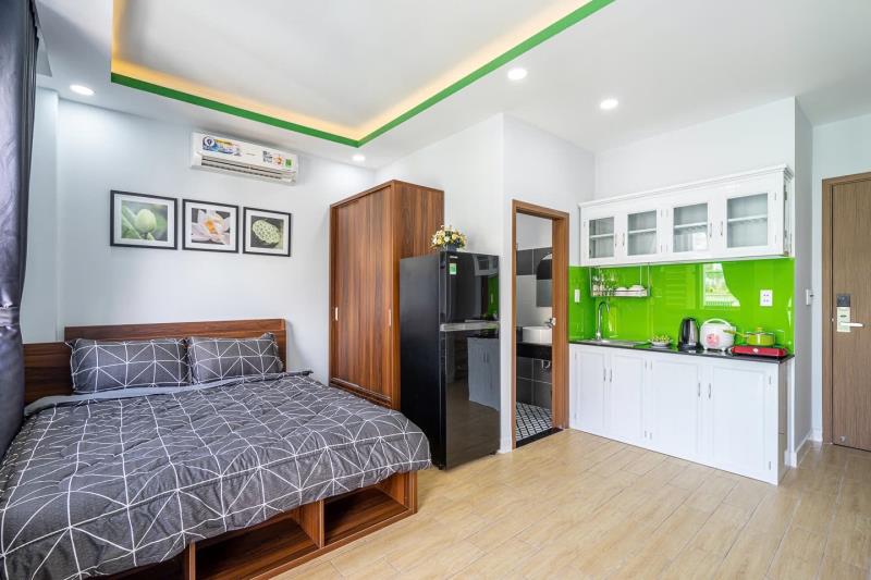 Cho thuê căn hộ ban công gần đại hoc hutech, giao thông vận tải đường đinh bộ lĩnh, bình thạnh - 4