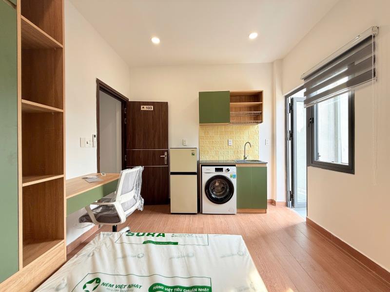 Studio ban công siêu thoáng – phường 13, tân bình
