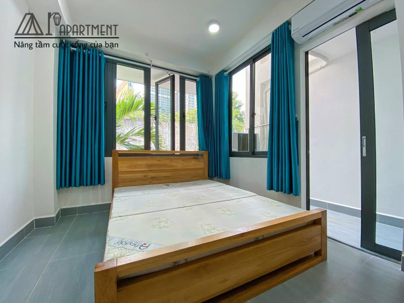 Studio ban công thang máy, mgr đi bộ đến metro văn thánh, thảo cầm viên, cầu thị nghe, sân golf him lam, cầu thị nghè giáp q1 - 4
